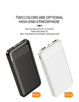 Produsen Power Bank 10000Mah 1260110 baterai lithium polimer pengisi daya portabel dengan USB mikro Tipe C dan port USB ganda