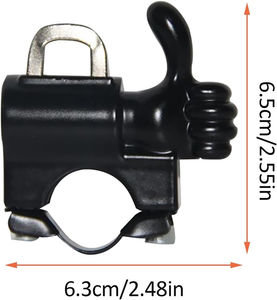 YH3272 casque de moto électrique <span class=keywords><strong>crochet</strong></span> serrure vélo étanche Anti-vol multi-fonction <span class=keywords><strong>crochet</strong></span> pouce casque serrure - Product Image 3