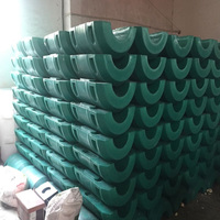 Tuyaux sur mesure River Project 300*600mm, flotteur de câble, barrière flottante pour le confinement fluvial, tubes en plastique