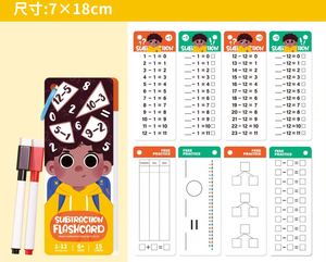 Tarjetas <span class=keywords><strong>de</strong></span> Matemáticas Reutilizables <span class=keywords><strong>de</strong></span> Borrado en Seco para Sumas, Restas, Multiplicaciones y Divisiones para Niños <span class=keywords><strong>de</strong></span> 0 a 12 Años, 2.º, 3.º y <span class=keywords><strong>4</strong></span>.º Grado - Product Image 6