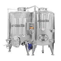 Équipement de fabrication de vin commercial 10BBL, cuves de fermentation du vin