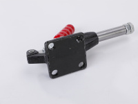 Serre-tube réglable en acier inoxydable pour le travail du bois, pinces à bascule robustes à dégagement rapide, piston en caoutchouc, mesure en pouces et en métrique