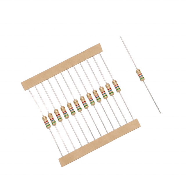 Carbon film resistor series for high resistance and high voltage resistors 1/8W /4W 1/2W 1W 2W 5W 10W
