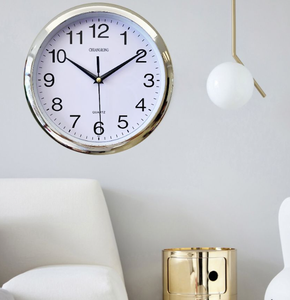 Art <strong>Deco</strong> Electronic Hanging Box Creative Fashion Quartz Design Single Face Resin Mute Clock Needle Display Living Room Decor - Product Image 6