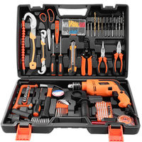 Kit d'outils domestiques, perceuse électrique, tournevis électrique, perceuse manuelle multifonction rechargeable