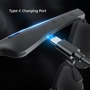 Indicador de Batería LED Inalámbrico para Auriculares BT, Audífonos para Deportes, Ciclismo al Aire Libre, Altavoces, <span class=keywords><strong>Traductor</strong></span> IA, Lentes de Sol Inteligentes - Product Image 6