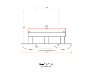 Enchufe de Carga para Vehículos Recreativos y Eléctricos <span class=keywords><strong>ARANA</strong></span>, Impermeable IP44, 230V/32A, Blanco/Negro, Accesorio Exterior Esencial para Campistas y Propietarios de Vehículos Recreativos - Product Image 6