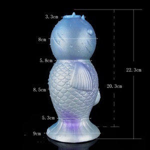 YOCY Huge KOI Anal Toy Inflatable Ovipositor Silicone Butt Plug Lay Eggs <b>Dildos</b> Sex Toy for Women Men Masturbator - Product Image 6