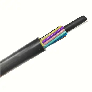 GYFTY câble à fibre optique 144 noyau avec fil aramide résistance à l'eau pour conduit/tuyau câble à fibre de type extérieur