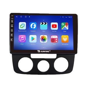 Cho VW Bora 2008-2012 MT 9 Inch Headunit Thiết Bị Đôi 2 Din Octa-Core Quad-Core Xe Stereo GPS Navigation Android Car Đài Phát Thanh - Product Image 4