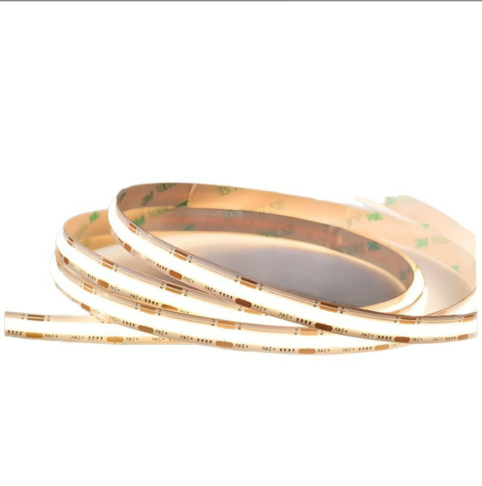 24V 608 LEDs 8mm/10mm COB LED Strip Light Dual Color Temperature 2700K-6500K USB//Wi-Fi Remote Control Indoor Lighting