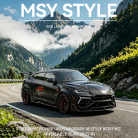 Accessoires de voiture, kit carrosserie en fibre de carbone sèche pour Lamborghini Urus SE 2025+, mise à niveau vers le style Msy, pare-chocs de voiture complet, kit carrosserie