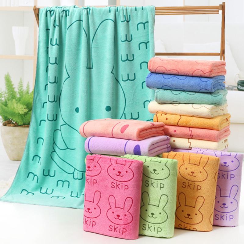 Роскошное абсорбирующее хлопковое банное полотенце с мультяшным принтом для ванной комнаты