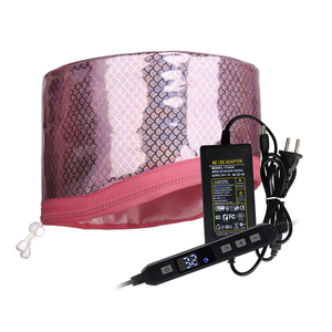 Gorro Eléctrico <span class=keywords><strong>de</strong></span> Vapor para el Cabello, Tratamiento <span class=keywords><strong>de</strong></span> Acondicionamiento Profundo, Gorro Térmico para SPA en Casa, Gorro <span class=keywords><strong>de</strong></span> Calor con Semillas <span class=keywords><strong>de</strong></span> Lino Apto para <span class=keywords><strong>Microondas</strong></span> - Product Image 3