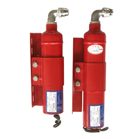 Vente d'usine Zhishun FFX-ACD0.6-ZSXF 600G Extincteur automatique à poudre sèche de type suspendu pour véhicule