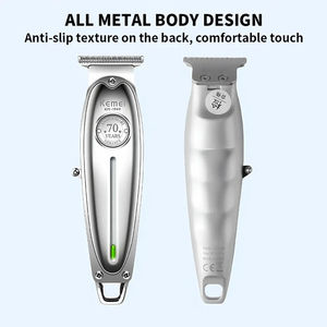 Cortadora de Pelo Recargable Kemei KM-1949, Tijeras de Peluquería, Recortadora de Pelo Facial y Corporal para Hombres, para Uso Doméstico - Product Image 5