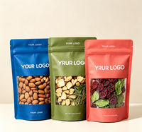 Sacs en Mylar personnalisés avec logo imprimé, résistants aux enfants, étanches, scellés, pour aliments, fruits secs et épices, disponibles en 7g, 14g, 28g