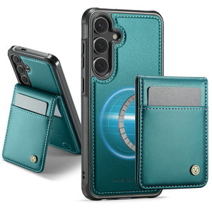 Custodia a Portafoglio Magnetica per S26 Ultra con Ricarica Wireless e Porta Carte, in Pelle PU - Product Image 1