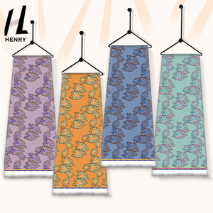 Personnalisé Original ou Célèbre Marque Conception Graphique Floral Imprimé 100% Polyester Perle En Mousseline De Soie Tissu Pour Dame Robe - Product Image 1