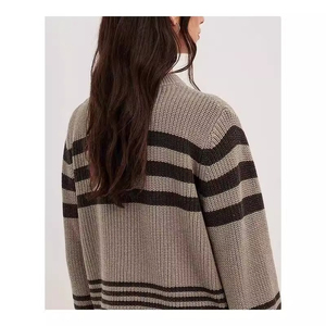 Nuovo <span class=keywords><strong>Cardigan</strong></span> Lavorato <span class=keywords><strong>a</strong></span> Maglia con Ricami, Stile Casual e Vestibilità Comoda, Effetto Anti-Invecchiamento - Product Image 5