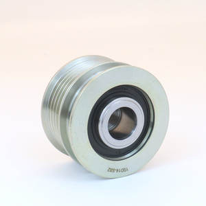 Poulie de courroie trapézoïdale IRQE à 3 rainures, alvéolure de 30 mm, en aluminium, pour Volkswagen Polo 10D14 - Product Image 2