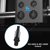 Entrepôt USA/UE en stock : Hotend intégré Mingda MD-600D & MD-1000D 0.6/0.8mm pour imprimante 3D FDM