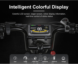 จักรยานไฟฟ้าสำหรับเมือง48v17ah 1200W 20นิ้ว - Product Image 3