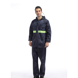 Traje Impermeable de Motociclismo de Alta Calidad, Chaqueta y Pantalón Impermeables Reflectantes <span class=keywords><strong>para</strong></span> Ciclismo y Trabajo - Product Image 4