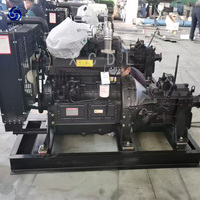 Moteur diesel marin avec boîte de vitesses R4105C 4 temps haute efficacité 50-70 CV, roulement de pompe pour bateaux de pêche