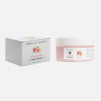 Aangepaste Perzik Zwarte Kop Verwijderaar Whitening Anti-Acne Gezicht Fruit Porie Zuiverende Perzik Gezicht Modder Masker