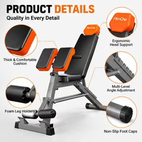 Banc de musculation multifonctionnel réglable pour entraînement complet du corps, vente en gros directe usine, pour salle de sport à domicile - Fournisseur