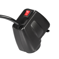 Nouveau Voltmètre de Guidon Étanche IP65 avec Chargeur USB QC3.0 et Adaptateur Double USB pour Moto, Certifié CE/RoHS, Garantie 18 Mois