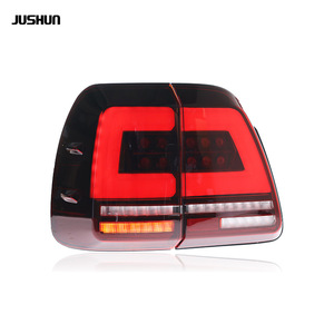 Jushun Led Tail <b>Lights</b> For 2002-2007 Toyota Land Cruiser Lc100 Red Black Edition 12V Car <b>Rear</b> <b>Light</b> Assembly - Product Image 3