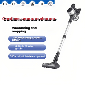 <span class=keywords><strong>Aspirateur</strong></span> Balai Électrique <span class=keywords><strong>Silencieux</strong></span> à Moteur Sans Balais, Conception Cyclonique, Filtre HEPA, Portable 500W pour Usage Domestique et Industriel - Product Image 1