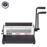 Machine à relier manuelle TD-1500B34, format A3 A4, relieuse spirale à 34 trous, machine à perforer professionnelle robuste pour calendriers
