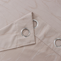 Vente en gros de rideaux de fenêtre en chenille semi-transparent et épais avec motifs de fleurs pour le salon et la chambre à coucher