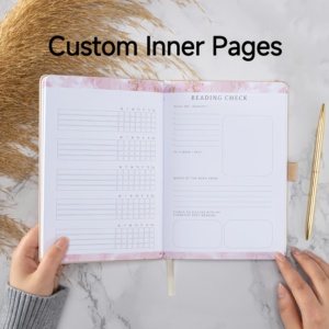 Món quà độc đáo cho độc giả và những người yêu thích cuốn sách đầy đủ tùy biến dateless kế hoạch <span class=keywords><strong>2025</strong></span> Nhật Ký Tiếng Anh bìa PU đọc Tạp Chí cuốn sách - Product Image 3