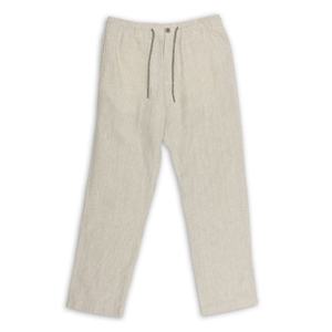 Pantalones de Lino y Algodón 100% para Hombre, Corte Holgado Informal con Cintura Elástica, Tipo Cintura Media, Ligeros, Servicio OEM Disponible - Product Image 5