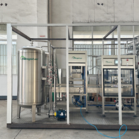 Ligne de mise en bouteille d'eau pure de 5 gallons pour usine de boissons, système de traitement d'eau RO SUS304, lavage, remplissage, bouchage et étiquetage