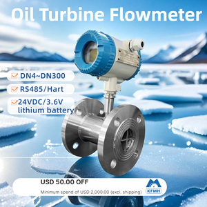 Alat Ukur Aliran Cairan Turbin Anti Ledakan ATEX/Ex d IIB T6 Output 4-20mA untuk Industri Minyak & Kimia - Product Image 3