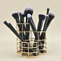 Bk1A — pinceau de maquillage professionnel, logo personnalisé de luxe, pour maquillage cosmétique, logo personnalisé, logo gratuit pour échantillon gratuit, modèle Vegan