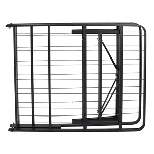 King House Bedroom Smart Base Foldable Modern Durable Metal <b>Platform</b> <b>Bed</b> <b>Frame</b> Customizable Color King Size <b>Bed</b> Base Stable - Product Image 5