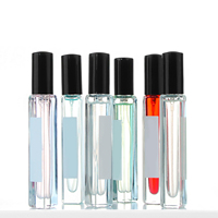 Atomiseur de luxe personnalisé de 10ml, mini vaporisateur vide, échantillon de parfum en verre rechargeable, bouteille de parfum de 10ml