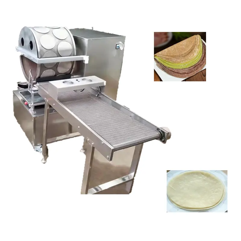 Điện và khí gạo bánh lumpia Pastry injera mùa xuân CuộN tấm Maker Máy