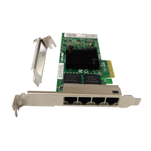 Intel i350 lrec9714ht pcle X4 I G LAN Card 4-Port RJ45 <span class=keywords><strong>Network</strong></span> Adapter Đồng Ethernet NIC 4 * không dây máy chủ nội bộ - Product Image 1
