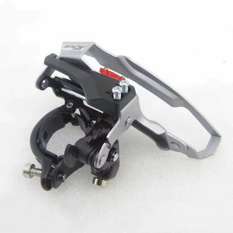値下げ SHIMANO フロントディレイラー アルミ製 Shimano ALTUS FD-M370フロントディレイラー9スピードバイク