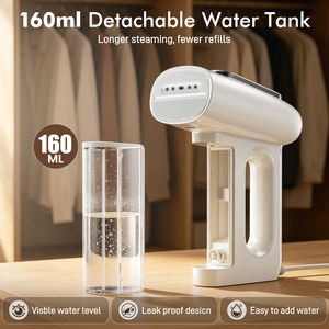 Défroisseur Vapeur Portable à Main pour Vêtements, Mini Fer à Vapeur à Chauffage Rapide, Défroisseur Vertical de Voyage - Product Image 2
