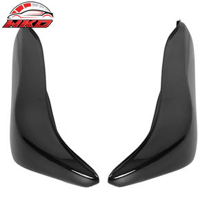 Pour Lexus IS250 IS350 2006-2013 Berline 2 pièces Bavettes de pare-chocs arrière Spat PP Noir brillant Kit carrosserie de haute qualité - Product Image 5