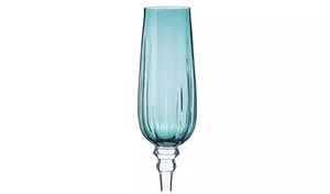 Blue Colored Ribbed <strong>Champagne</strong> Flute Glass Crystal Glass Wedding <strong>Champagne</strong> Glasses <strong>Champagne</strong> <strong>Coupes</strong> - Product Image 3