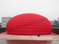 Tente de scène gonflable personnalisée imprimée, couverture de scène gonflable pour concerts en plein air, pour festivals de musique